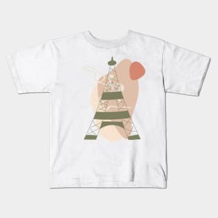 la tour eiffel Kids T-Shirt